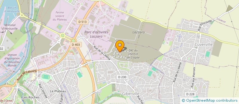 localisation de l'entreprise MONSIEUR CHARLIE LECHAFFETOIS  GIBERVILLE