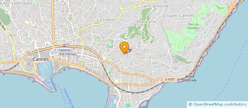 localisation de l'entreprise MONSIEUR CHARLIE LEMENY à CANNES