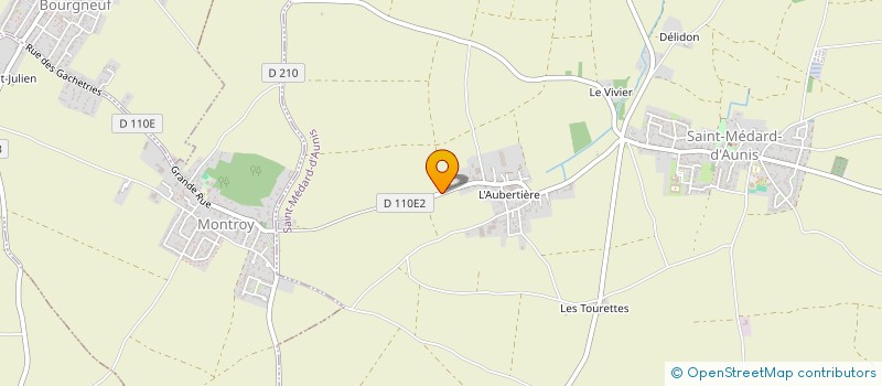 localisation de l'entreprise MONSIEUR CHARLIE MARY  SAINT-MEDARD-D'AUNIS