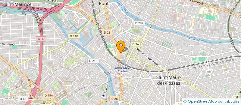 localisation de l'entreprise MONSIEUR CHARLIE MAURIN à SAINT-MAUR-DES-FOSSES