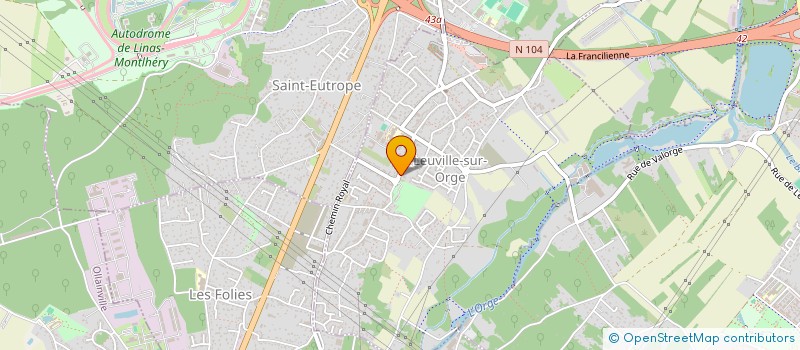 localisation de l'entreprise MONSIEUR CHARLIE-MICHEL IMBAULT  CHAMARANDE