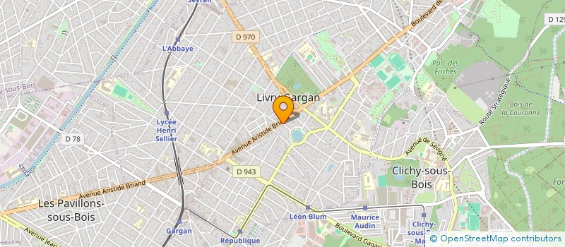 localisation de l'entreprise MONSIEUR CHARLIE MONOT  LIVRY-GARGAN