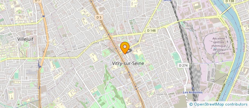 localisation de l'entreprise MONSIEUR CHARLIE NATAF à VITRY-SUR-SEINE