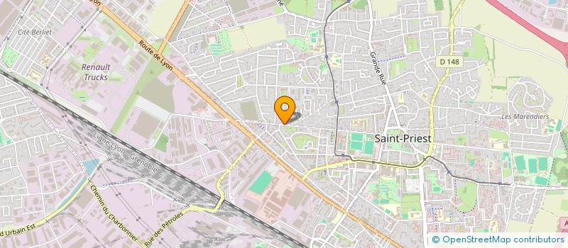 localisation de l'entreprise MONSIEUR CHARLIE PEREIRA  SAINT-PRIEST