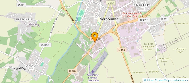localisation de l'entreprise MONSIEUR CHARLIE PLANTIN à VERNOUILLET