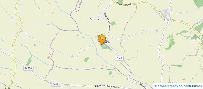 localisation de l'entreprise MONSIEUR CHARLIE SAUNIER  VIGNAUX