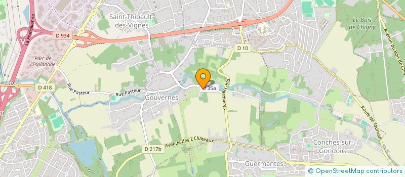 localisation de l'entreprise MONSIEUR CHARLIE STAELEN  GOUVERNES