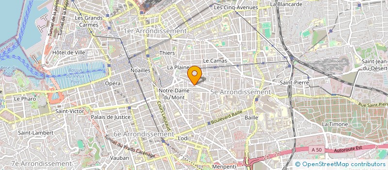 localisation de l'entreprise MONSIEUR CHARLIE VEROT à MARSEILLE