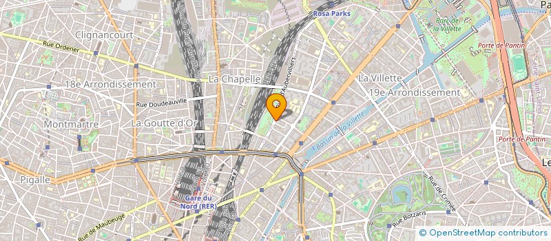 localisation de l'entreprise MONSIEUR CHARLIE WEIBEL  PARIS