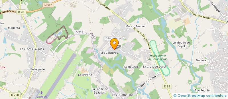 localisation de l'entreprise MONSIEUR CHARLIE ZIMMER à COUZEIX