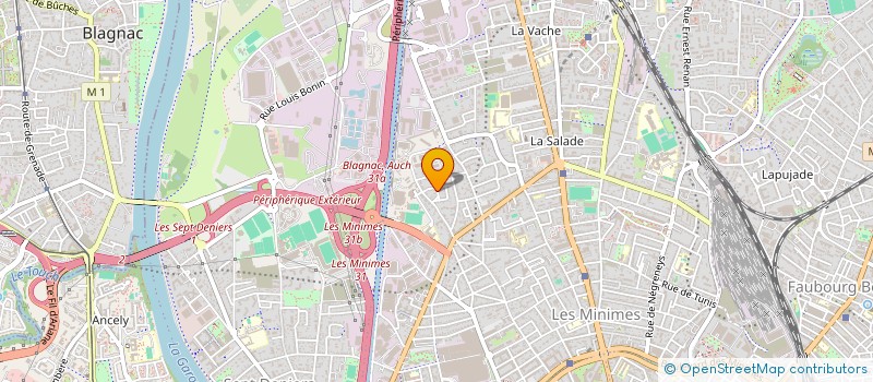 localisation de l'entreprise MONSIEUR CHARLOTTE KUNZE  TOULOUSE