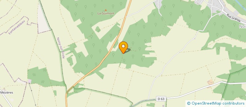 localisation de l'entreprise MONSIEUR CHARLY BARUS  NOISY-SUR-ECOLE