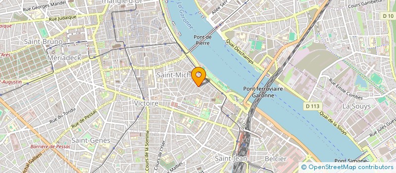 localisation de l'entreprise MONSIEUR CHARLY BELOEIL  BORDEAUX