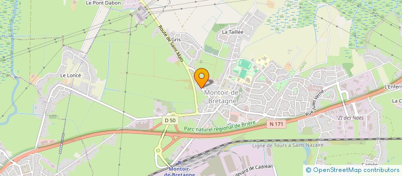 localisation de l'entreprise MONSIEUR CHARLY BERRUE  MONTOIR-DE-BRETAGNE