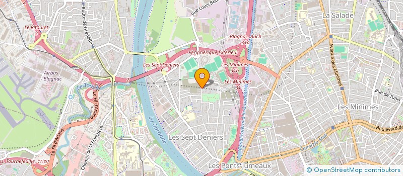 localisation de l'entreprise MONSIEUR CHARLY BLANCHARD à TOULOUSE