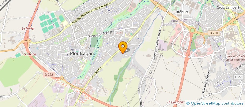 localisation de l'entreprise MONSIEUR CHARLY BOCHON  PLOUFRAGAN