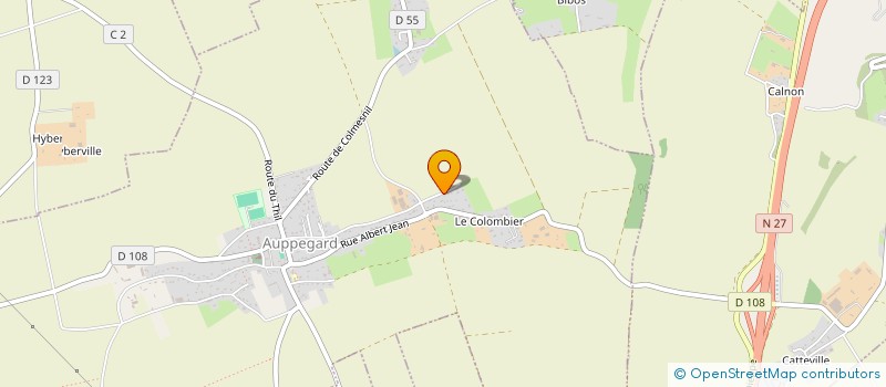 localisation de l'entreprise MONSIEUR CHARLY BOULON  AUPPEGARD