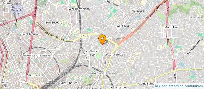 localisation de l'entreprise MONSIEUR CHARLY BOURLET à MARSEILLE