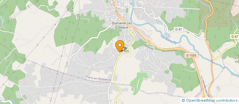 localisation de l'entreprise MONSIEUR CHARLY BROSSEAU à TRANS-EN-PROVENCE