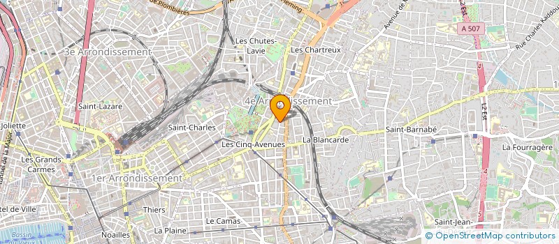 localisation de l'entreprise MONSIEUR CHARLY BUCHRIS à MARSEILLE