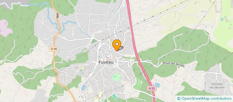 localisation de l'entreprise MONSIEUR CHARLY CASTILLE  FUVEAU