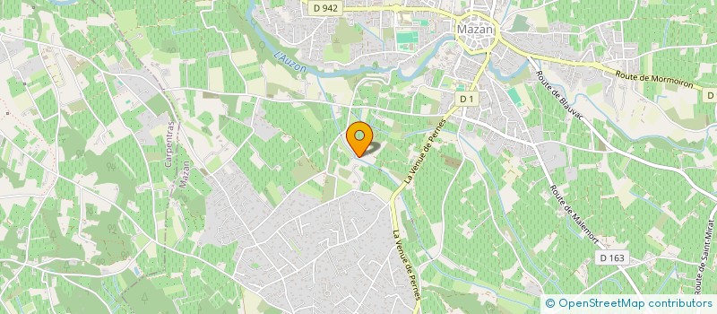 localisation de l'entreprise MONSIEUR CHARLY CASTILLO  MAZAN