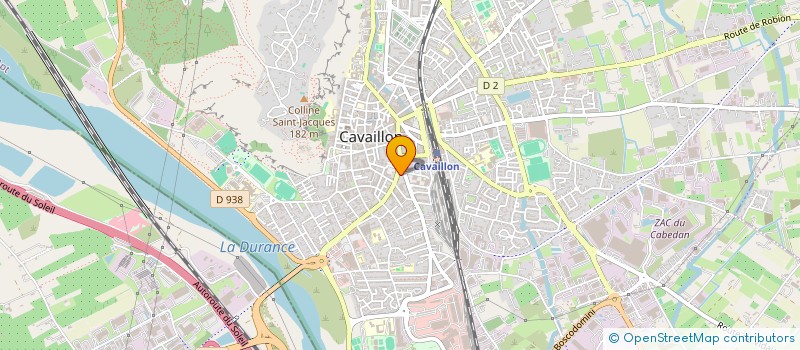 localisation de l'entreprise MONSIEUR CHARLY CHATELAIN-POST  CAVAILLON