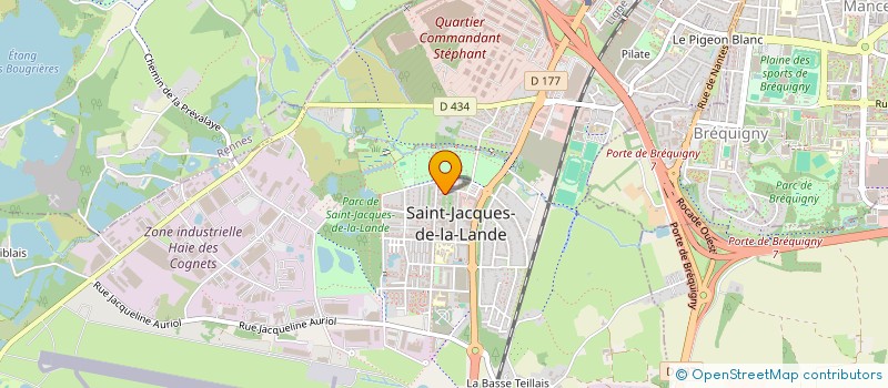 localisation de l'entreprise MONSIEUR CHARLY CLARAC-BARDY  SAINT-JACQUES-DE-LA-LANDE