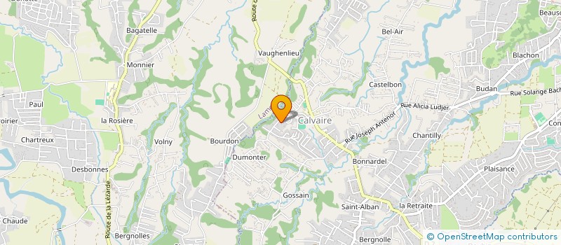 localisation de l'entreprise MONSIEUR CHARLY DAUPIN  BAIE-MAHAULT