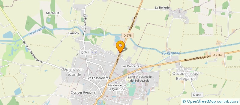 localisation de l'entreprise MONSIEUR CHARLY DELACROIX à QUIERS-SUR-BEZONDE