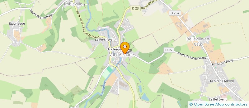 localisation de l'entreprise MONSIEUR CHARLY DELAUNAY  VAL-DE-SAANE