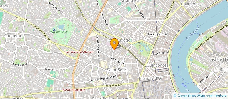 localisation de l'entreprise MONSIEUR CHARLY DUFOURG  BORDEAUX