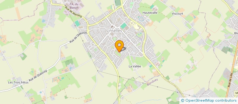 localisation de l'entreprise MONSIEUR CHARLY DUPREZ  LINSELLES