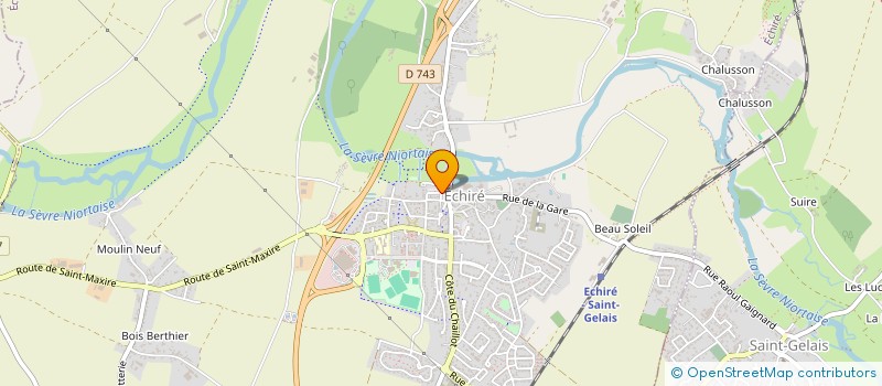 localisation de l'entreprise MONSIEUR CHARLY EPOULET  ECHIRE