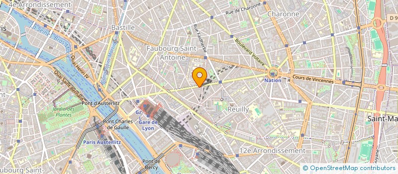 localisation de l'entreprise MONSIEUR CHARLY FAURE-BOURSEREAU  SAINT-MANDE