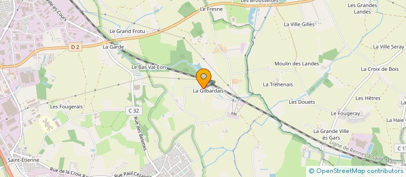 localisation de l'entreprise MONSIEUR CHARLY FEIGE  SAINT-MALO