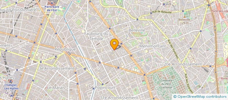 localisation de l'entreprise MONSIEUR CHARLY FERRANTE  PARIS