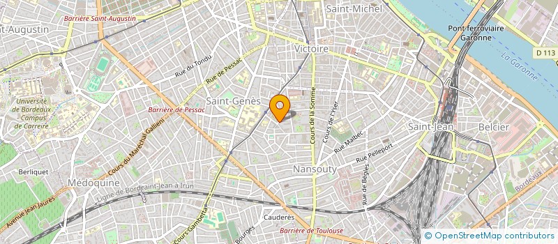 localisation de l'entreprise MONSIEUR CHARLY GORIN à BORDEAUX