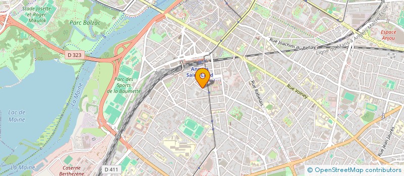 localisation de l'entreprise MONSIEUR CHARLY GUERIN  ANGERS