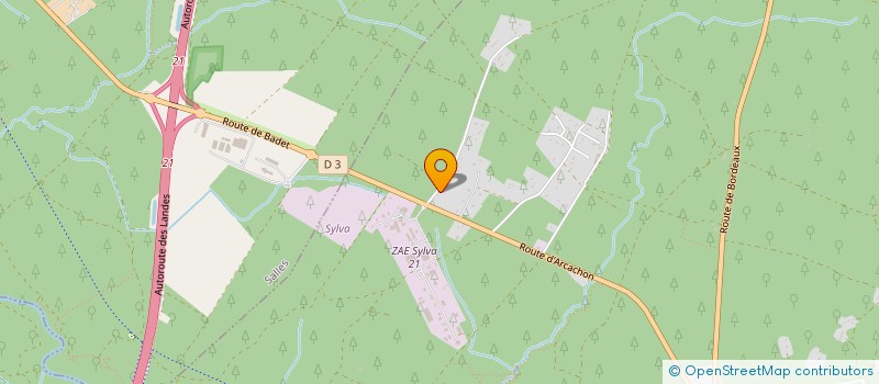 localisation de l'entreprise MONSIEUR CHARLY GUICHARD  BELIN-BELIET