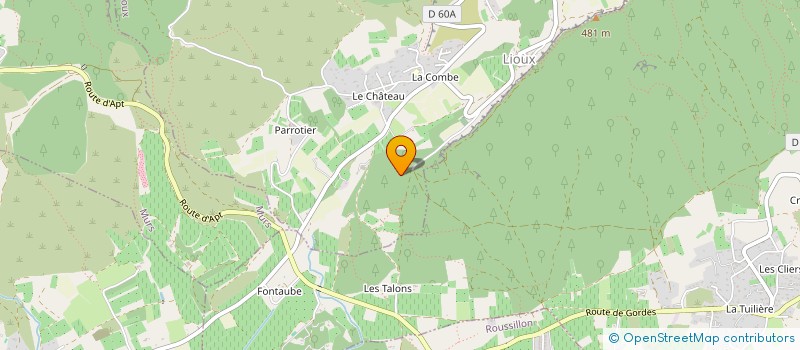 localisation de l'entreprise MONSIEUR CHARLY IMBERT  GORDES