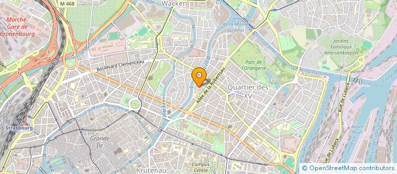 localisation de l'entreprise MONSIEUR CHARLY JEHL à STRASBOURG