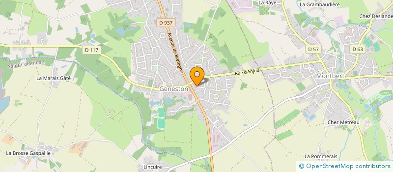 localisation de l'entreprise MONSIEUR CHARLY KERRIOU  GENESTON