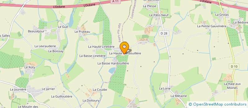localisation de l'entreprise MONSIEUR CHARLY LANCELLE à LOIREAUXENCE