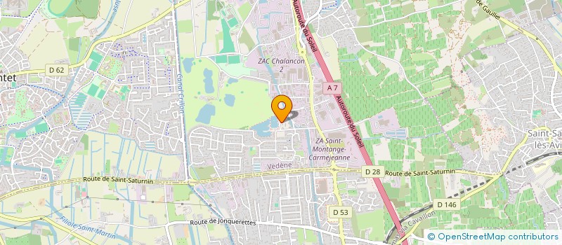 localisation de l'entreprise MONSIEUR CHARLY LAURET  VEDENE