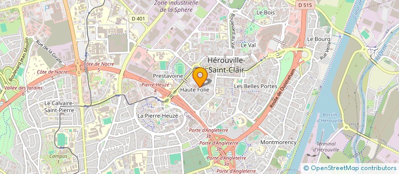 localisation de l'entreprise MONSIEUR CHARLY LEDEME à HEROUVILLE SAINT CLAIR