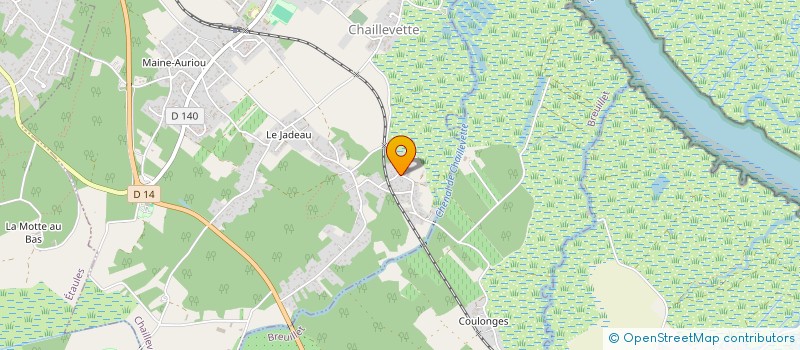 localisation de l'entreprise MONSIEUR CHARLY LEMOING  CHAILLEVETTE