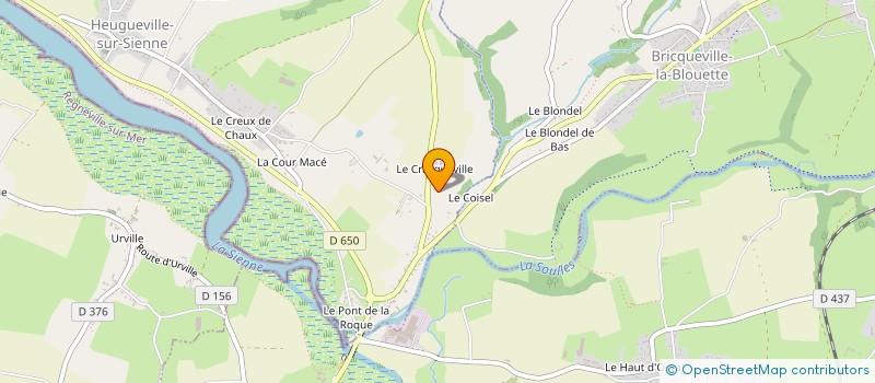localisation de l'entreprise MONSIEUR CHARLY LENGRONNE à TOURVILLE-SUR-SIENNE