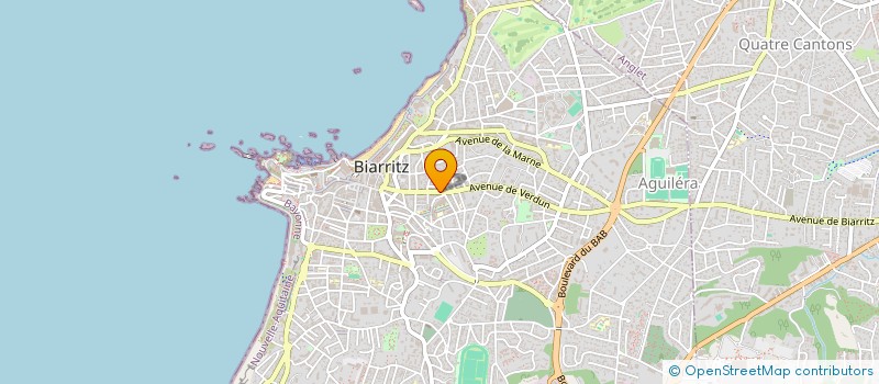 localisation de l'entreprise MONSIEUR CHARLY LESGOURGUES à BIARRITZ