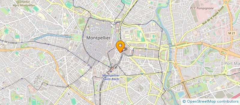 localisation de l'entreprise MONSIEUR CHARLY LETARD à MONTPELLIER